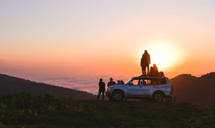 Călătorind cu mașina în Moldova